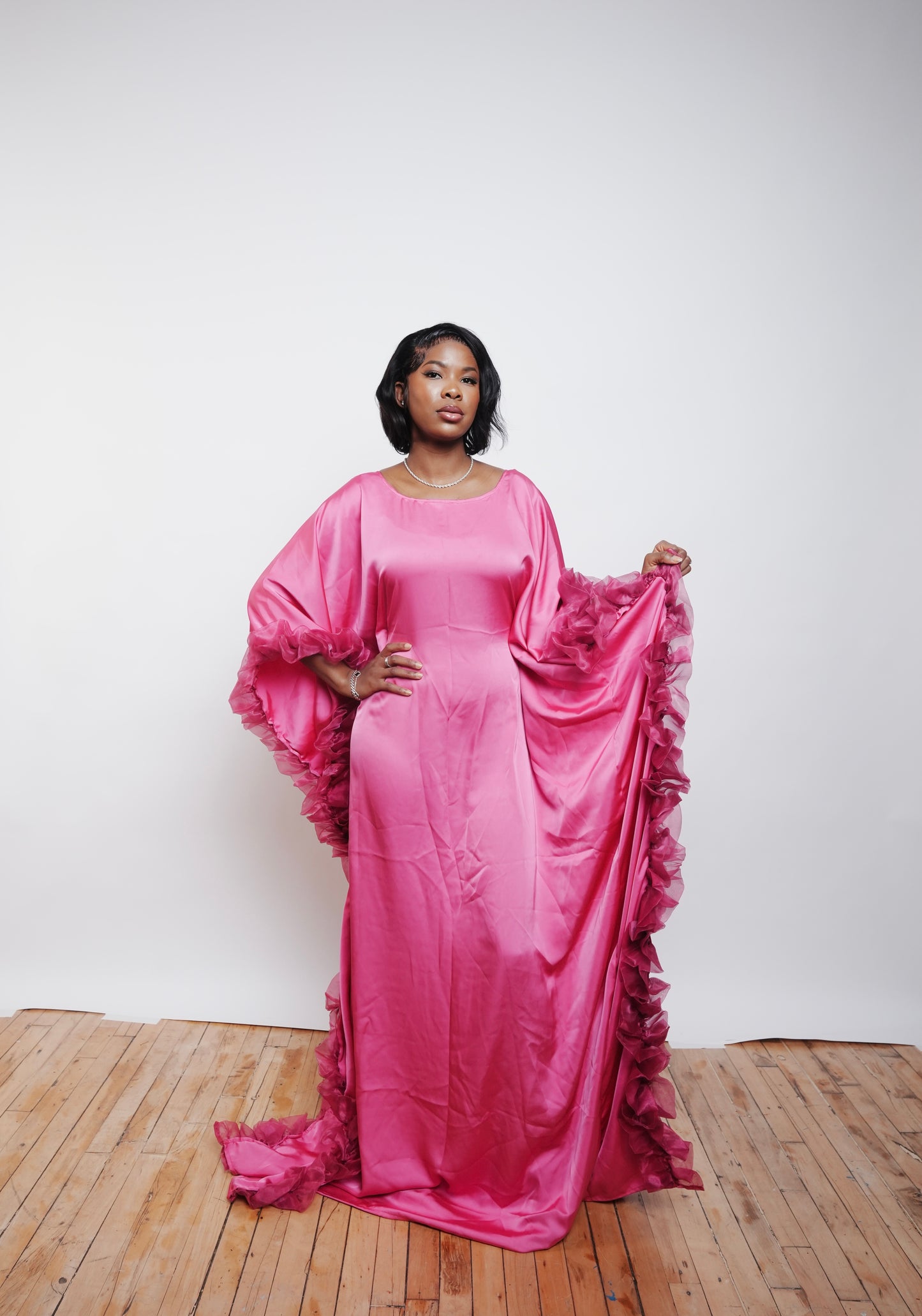 The Crimson Bloom Dress