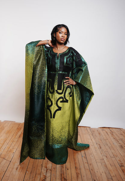 The Amira Azure Kaftan