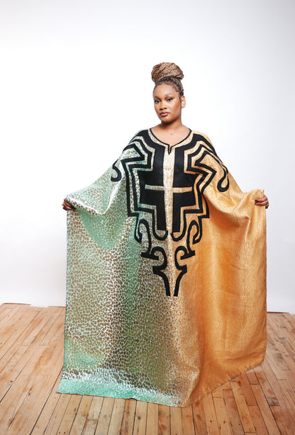 The Amira Azure Kaftan