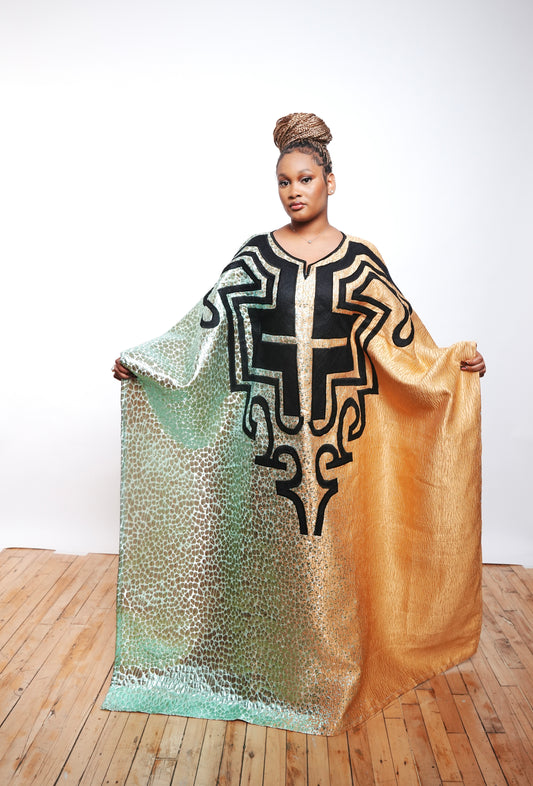 The Amira Azure Kaftan