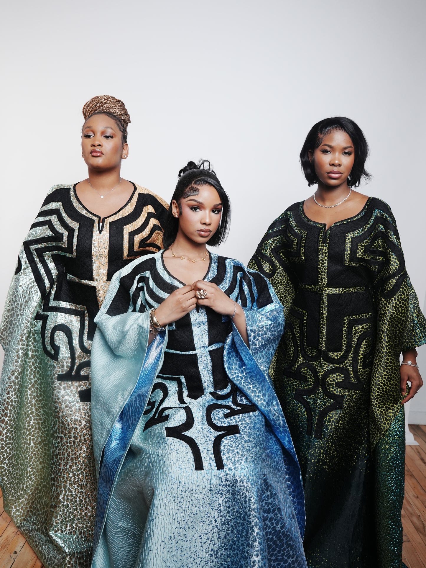 The Amira Azure Kaftan