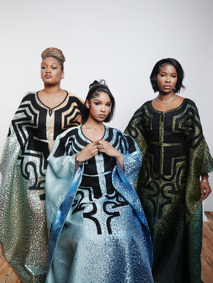 The Amira Azure Kaftan