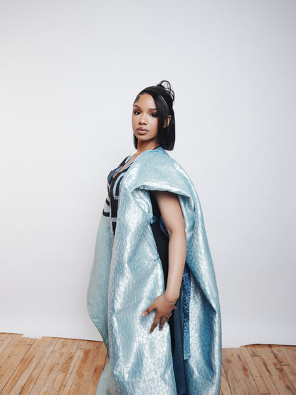 The Amira Azure Kaftan